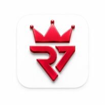R7 Gaming Platform, Online Gaming, Gaming App, Multiplayer Games, Gaming Community, Tournament Platform, Mobile Gaming, Premium Gaming Logo,